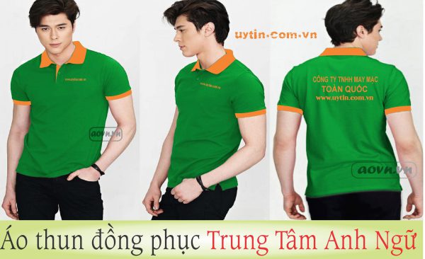 ao-thun-dong-phuc-trung-tam-anh-ngu