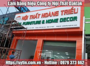 bảng hiệu công ty đồ gỗ daklak