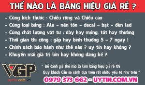 bảng hiệu giá rẻ bmt