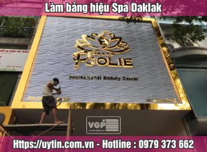 bảng hiệu spa daklak