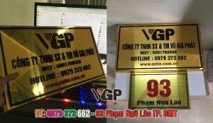 làm biển số nhà Buôn Ma Thuột