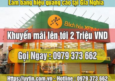 Làm Bảng Hiệu ở Gia Nghĩa