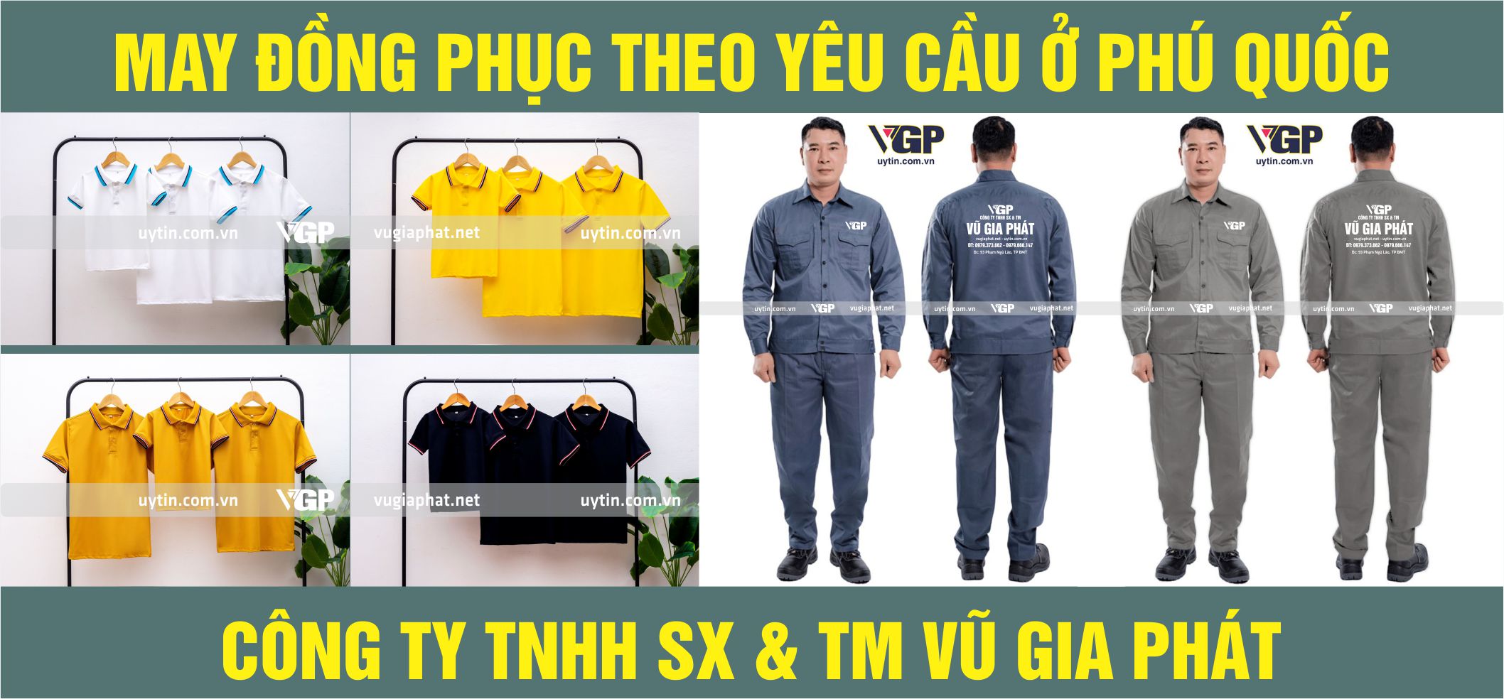 May đồng phục Phú Quốc