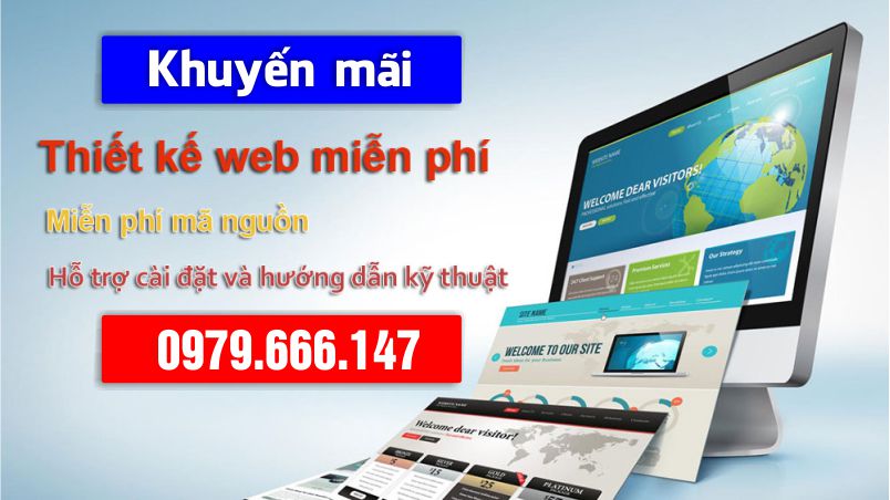 Thiết kế web miễn phí ở Đắk Lắk