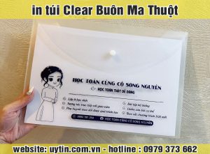 in túi clear buôn ma thuột