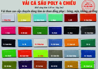 Chọn Chất Liệu Vải để may đồng phục