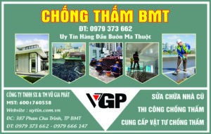 Read more about the article Dịch Vụ Chống Thấm BMT