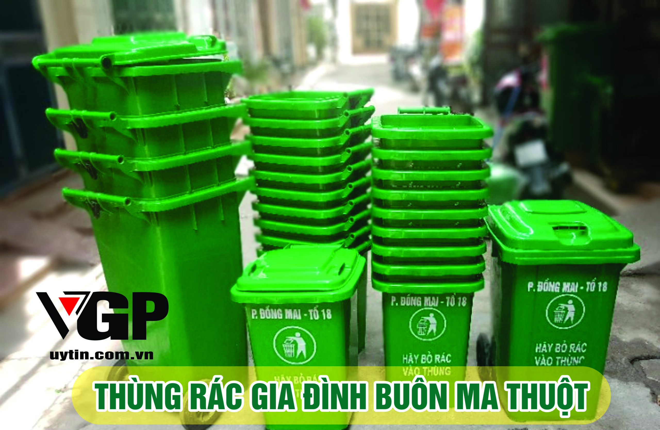 Thùng Rác gia đình buôn ma thuột