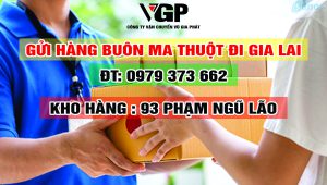 dịch vụ gửi hàng BMT đi Gia Lai