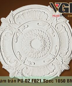 Mâm trần nhựa PU OZ F021 Spec 1050 BMT