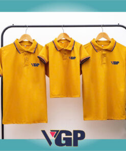 Áo thun đồng phục màu Vàng Bò