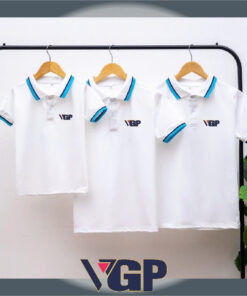 Áo thun đồng phục màu trắng