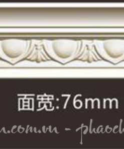 Phào chỉ PU VGP 8001 - phào pu 76mm