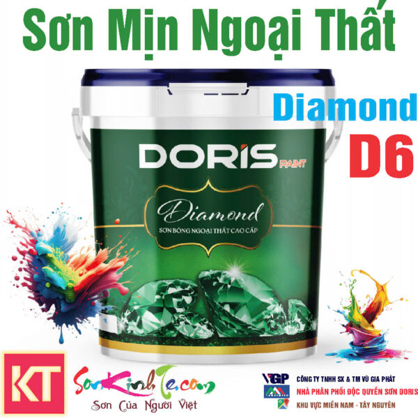 Sơn Bóng Ngoại Thất Cao Cấp Doris Diamond D6