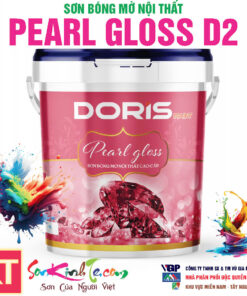 Sơn Doris PEARL GLOSS D2 bóng mờ nội thất