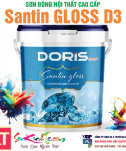 Sơn Doris Santin Gloss D3 bóng nội thất cao cấp