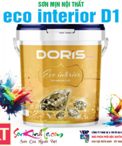 Sơn Doris eco interior D1 mịn nội thất hãng