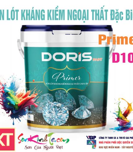 Sơn lót Doris Primer D102 kháng kiềm ngoại thất Đặc biệt