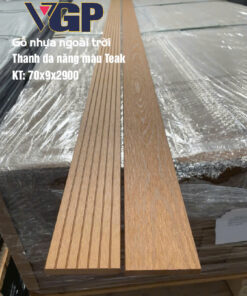 Thanh đa năng VGP màu Teak 70x9x2900