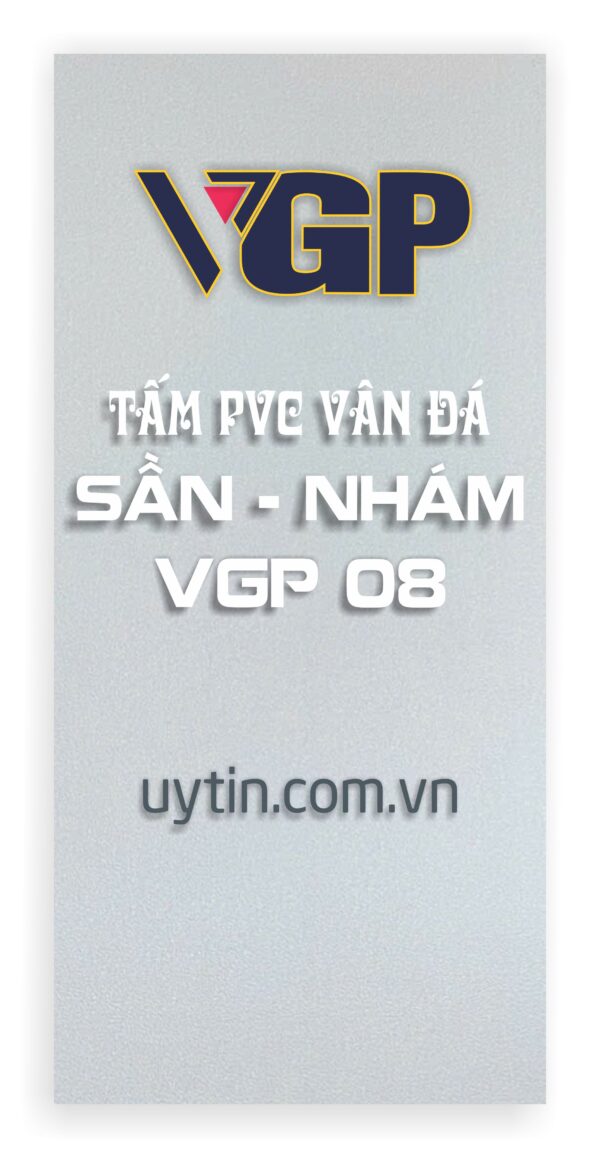 Tấm PVC vân đá Sần nhám VGP 08 BMT Daklak Pleiku Gia Lai