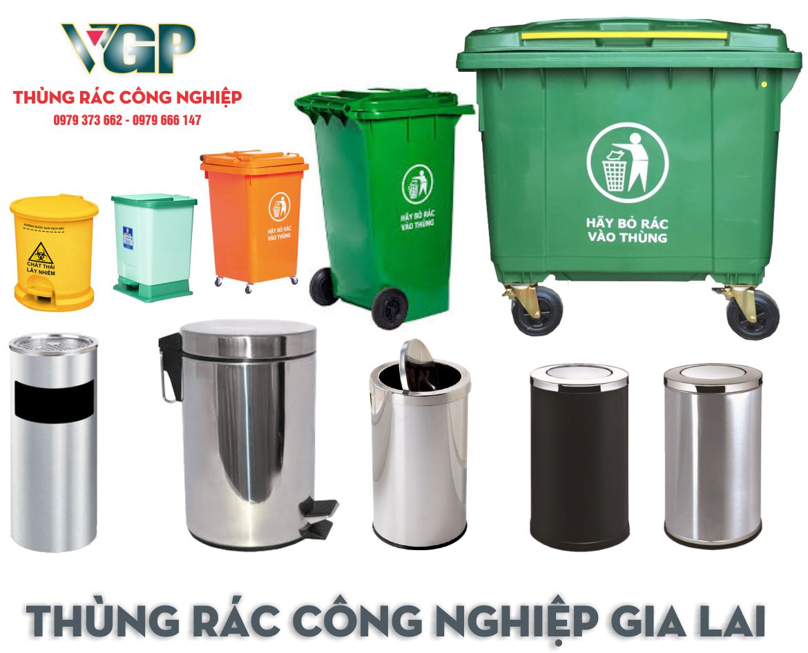 Cung cấp Thùng rác tại Pleiku Gia Lai
