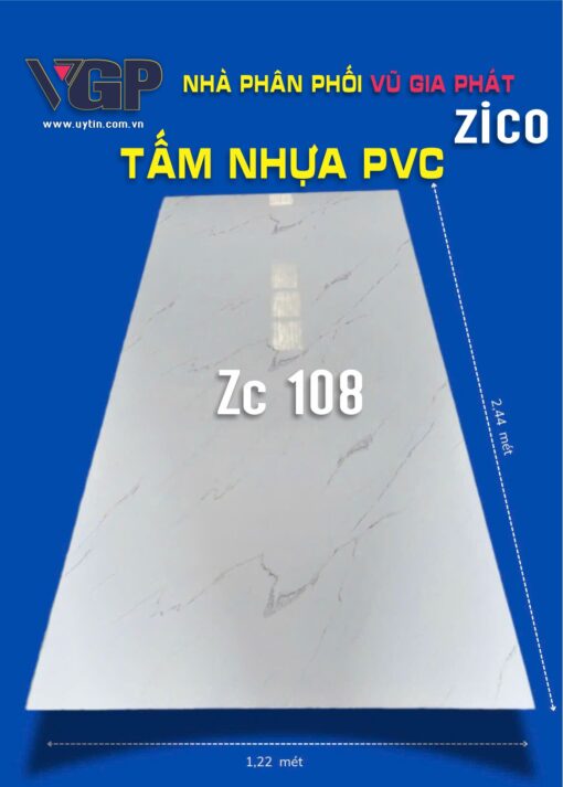 Tấm PVC Zico 108
