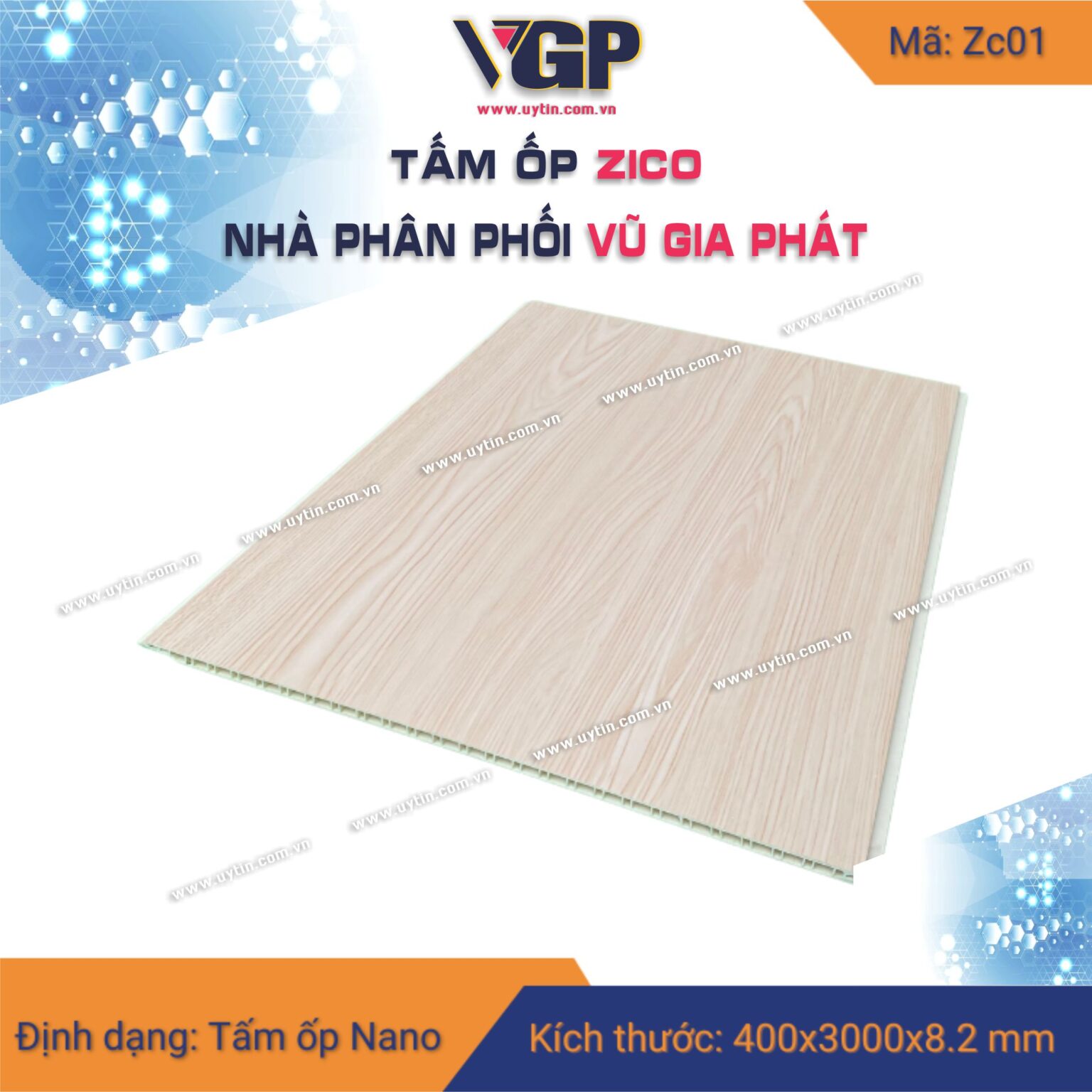 Tấm ốp nano Zico 01 Zc01