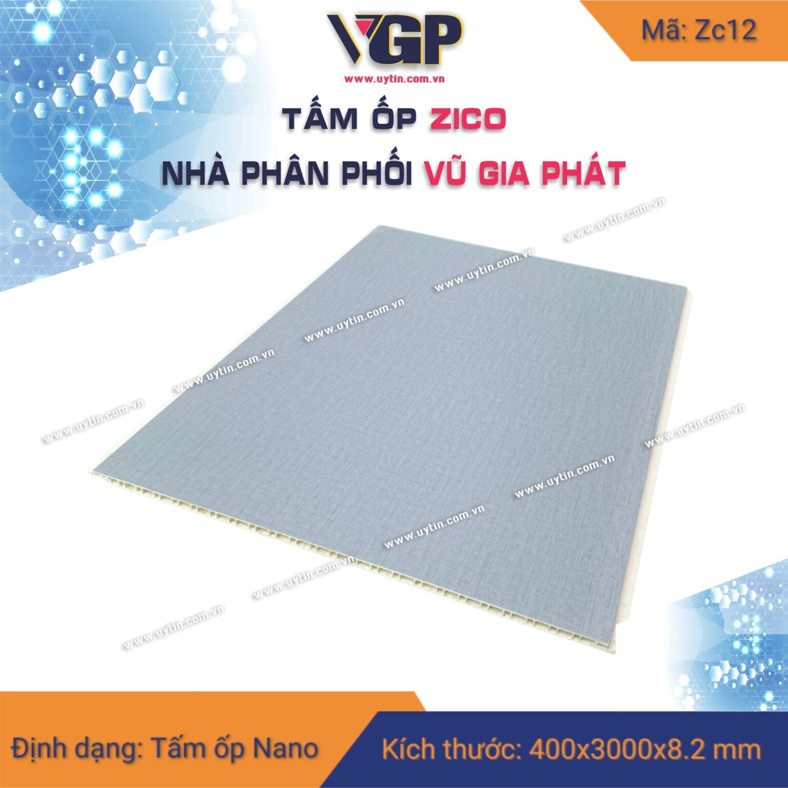 Tấm ốp nano Zico 12 Zc12