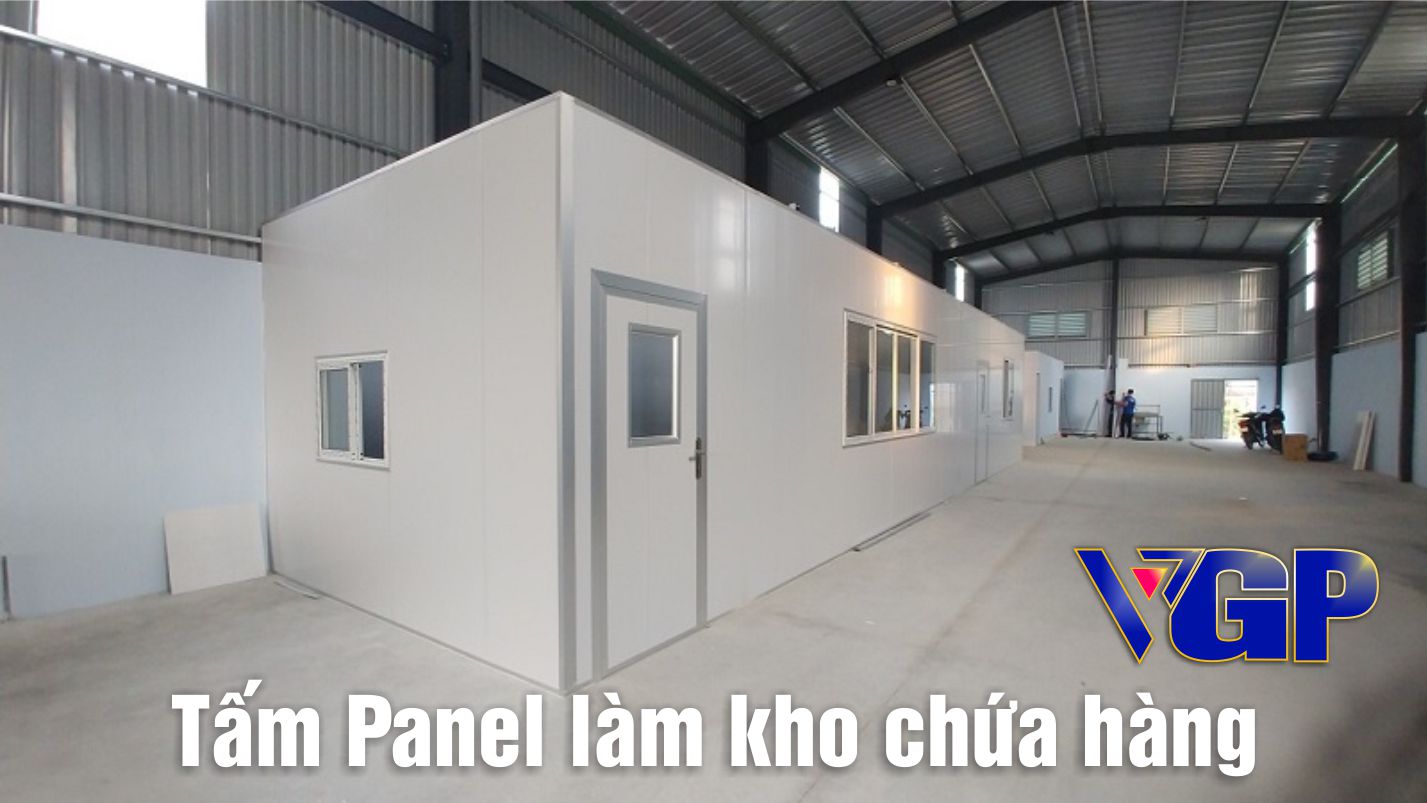 Tấm panel dùng làm kho chứa hàng ở Đắk Lắk