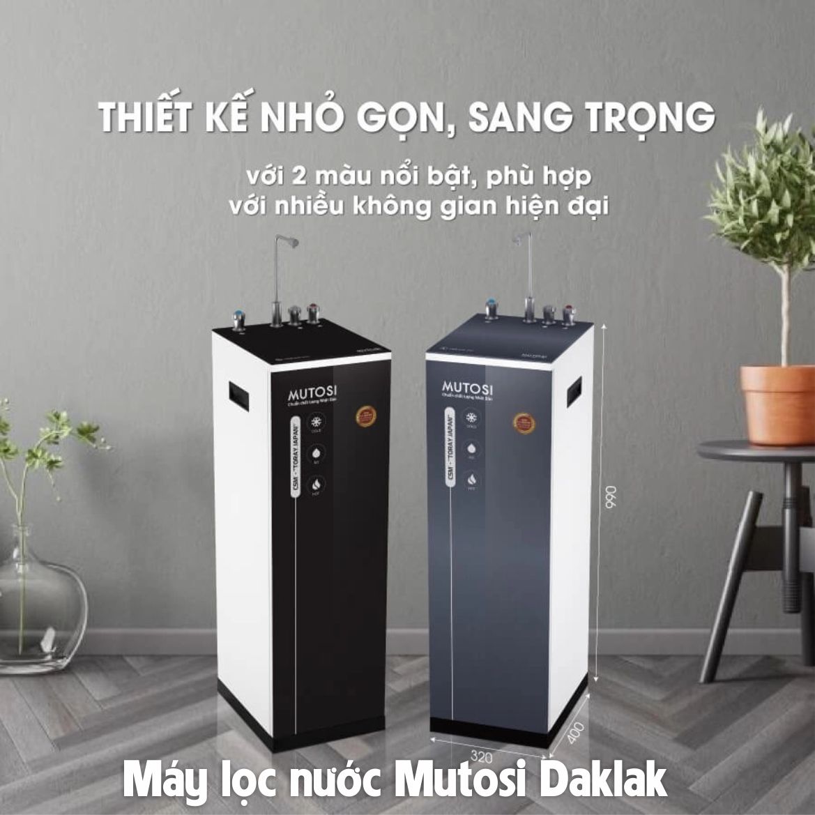Máy lọc nước Mutosi Daklak