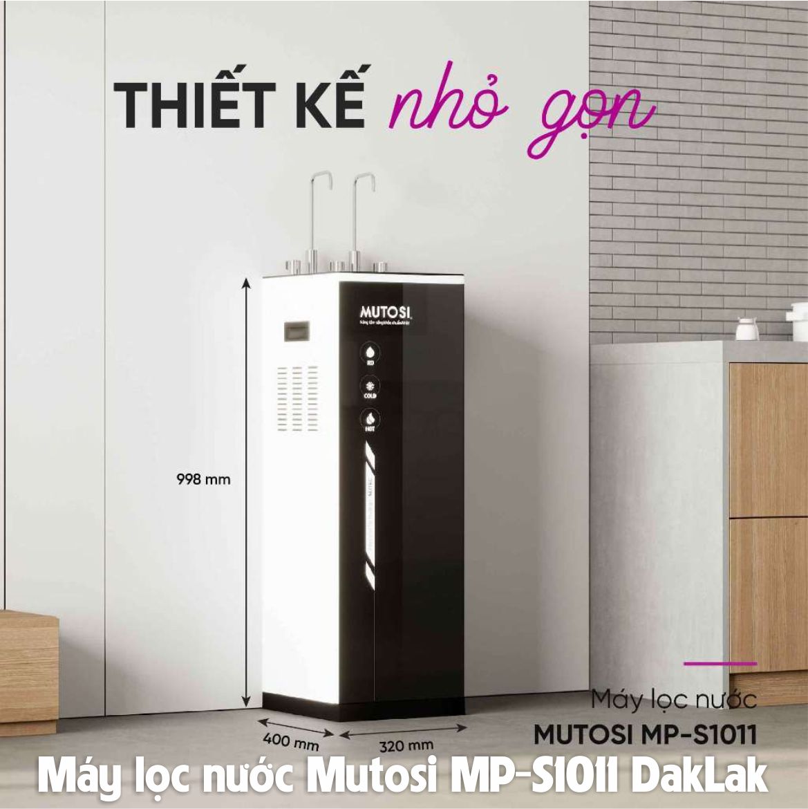 Máy lọc nước Mutosi MP-S1011 BMT