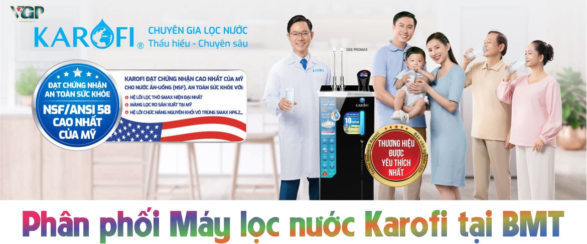 Phân phối Máy lọc nước tại Buôn Ma Thuột