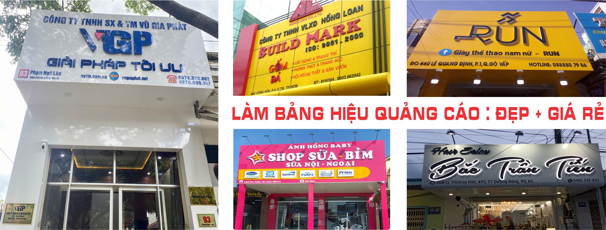 Làm bảng hiệu quảng cáo tại Đắk Lắk
