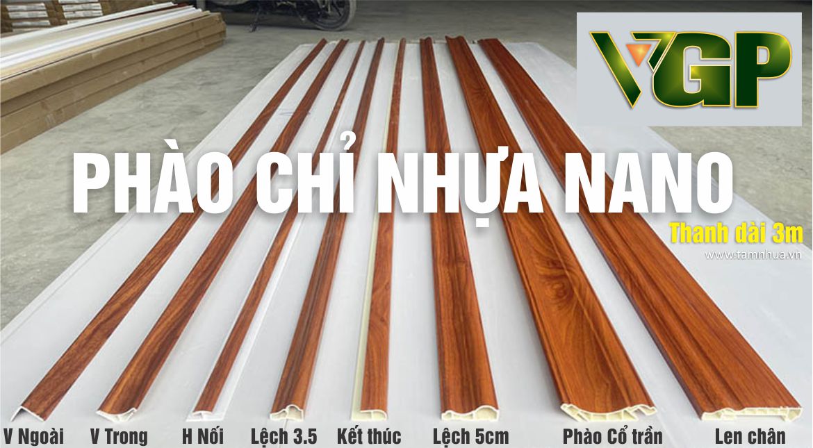 Phào chỉ nhựa Nano